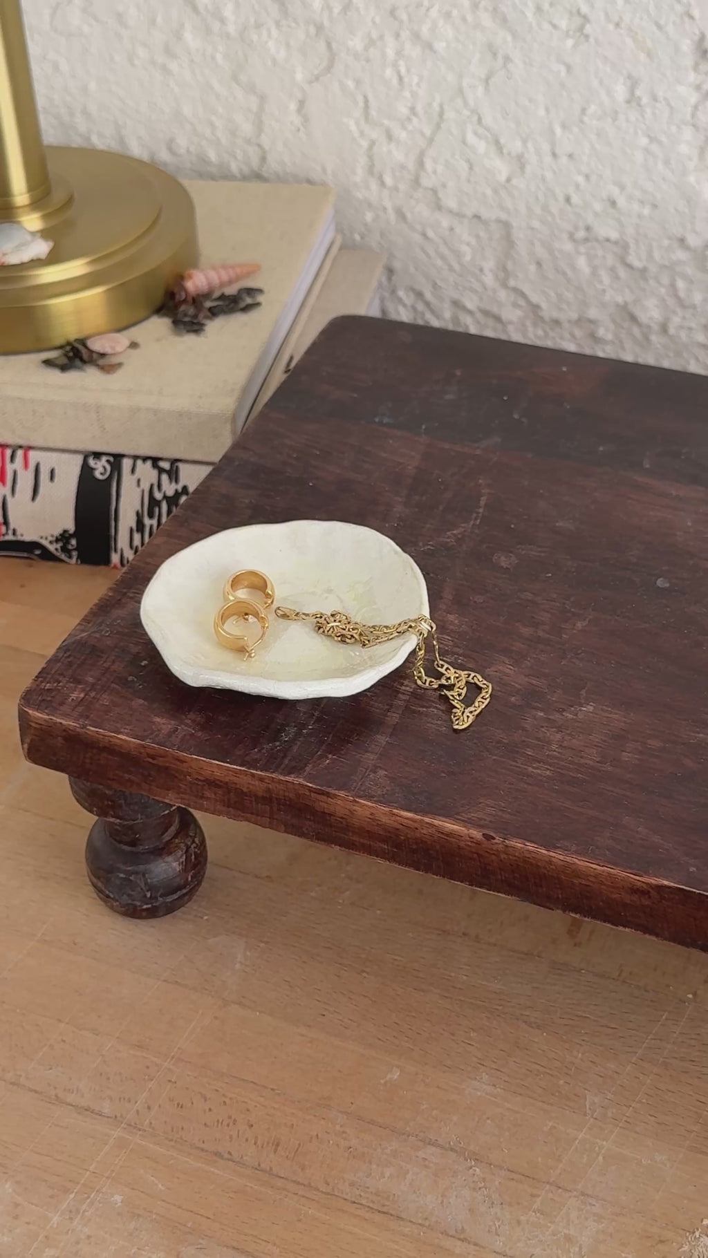 Mother of Pearl Ring Dish