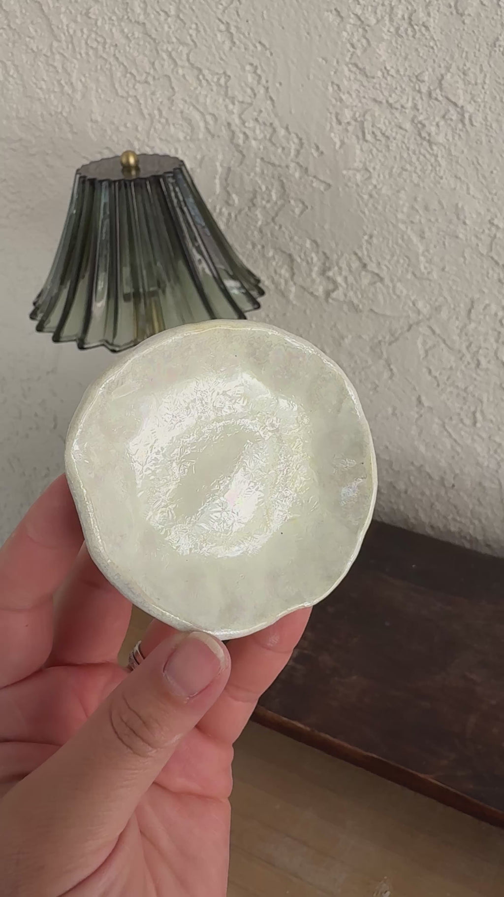 Mother of Pearl Ring Dish