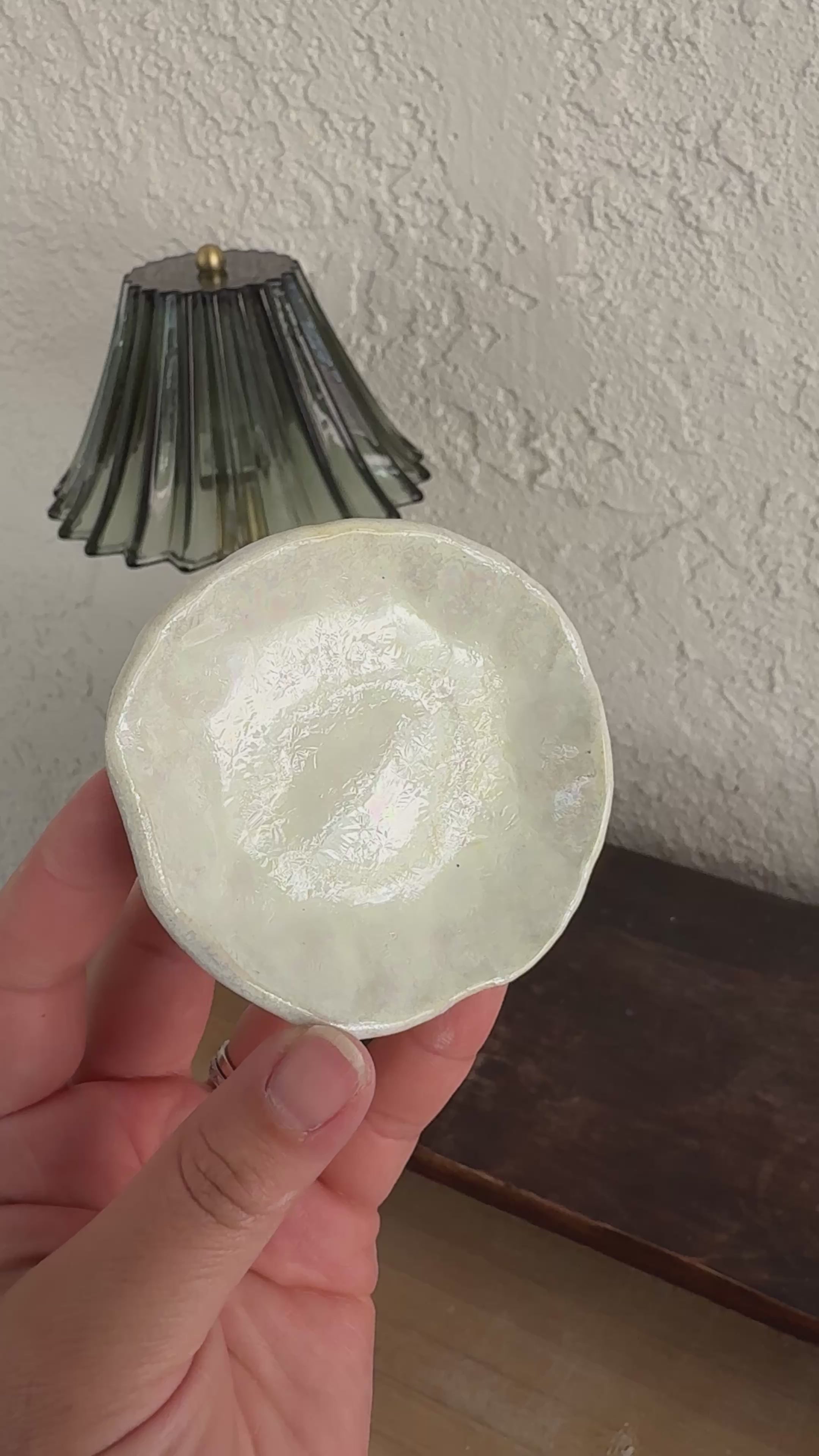 Mother of Pearl Ring Dish